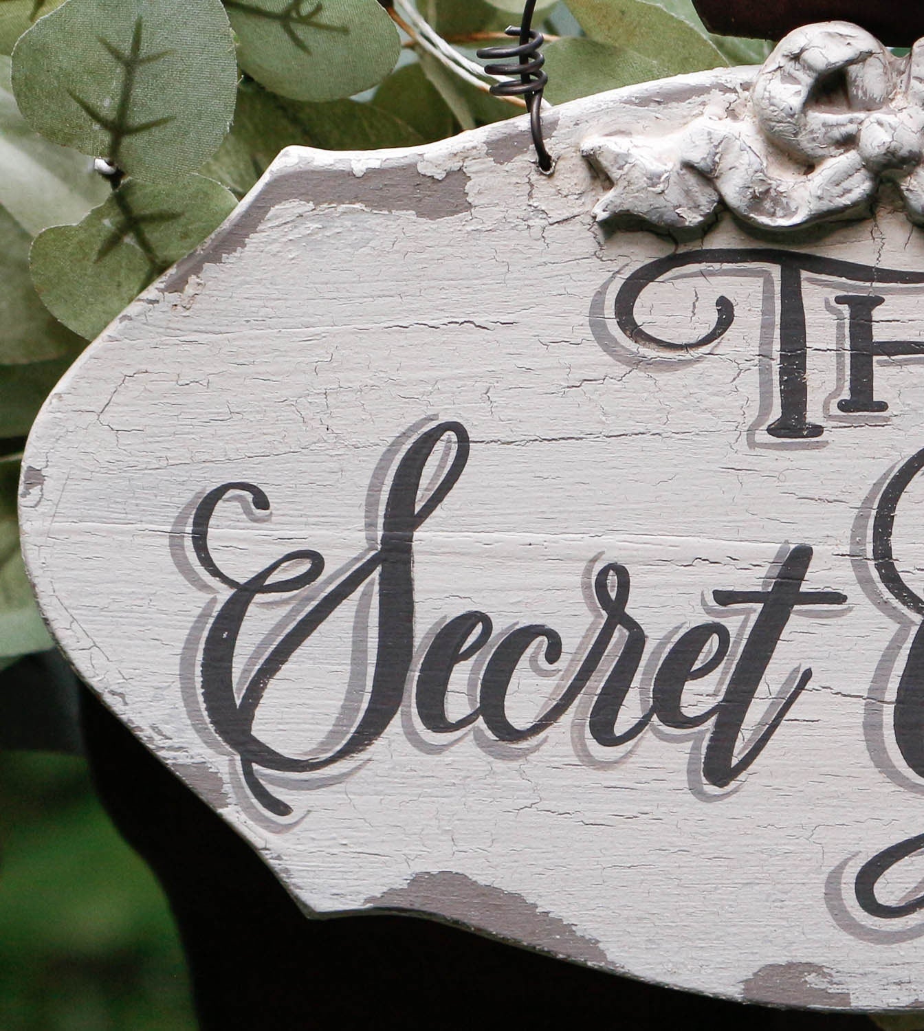 Secret Garden SIGN-Personalized Garden Sign-Rustic Garden Wood Sign-Custom Garden Sign-Vintage Garden Sign-Vintage Garden Decor
