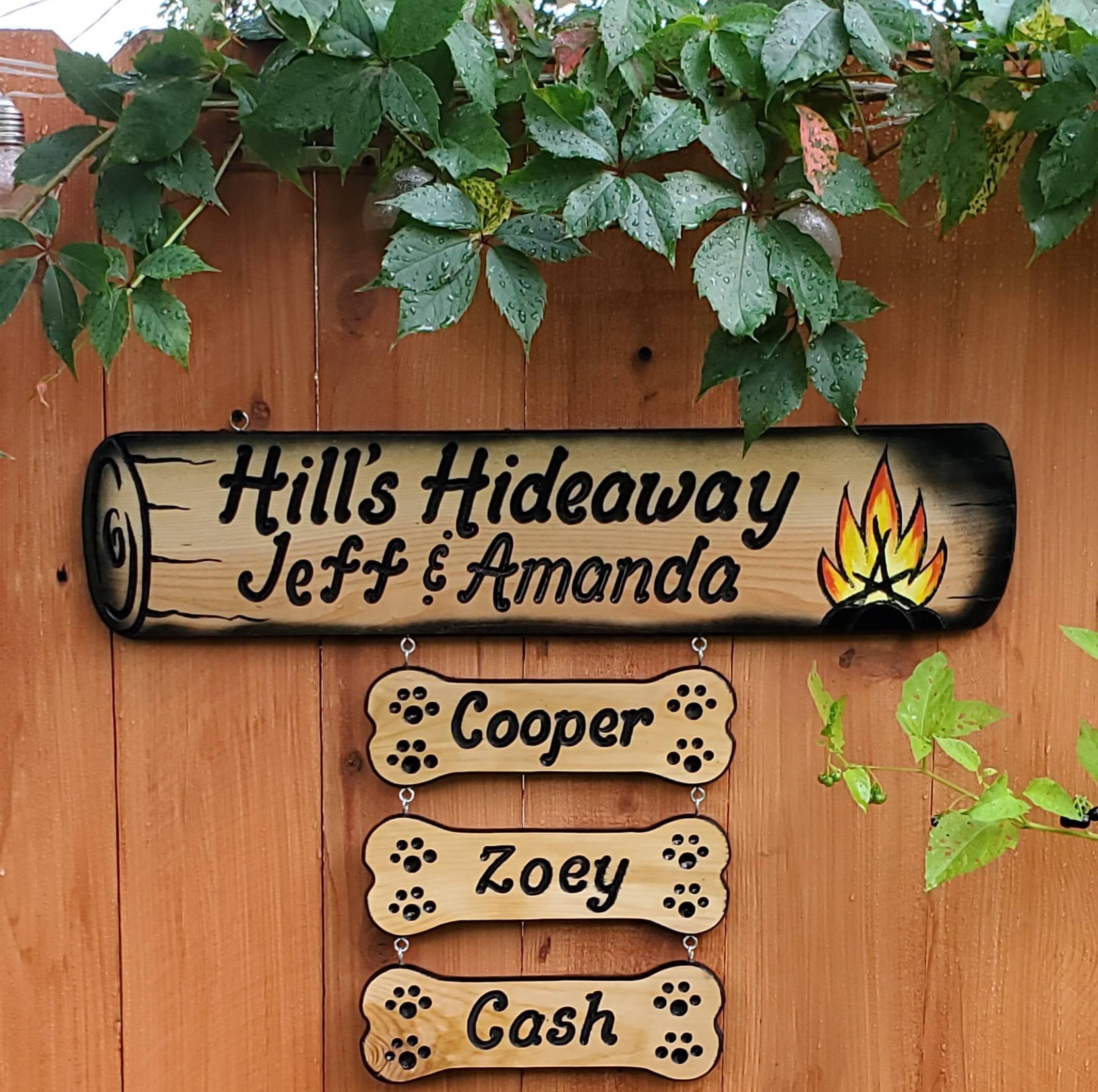 Sunflower Garden Sign Custom carved Garden Signs Personalized Garden Signs Carved wood Signs