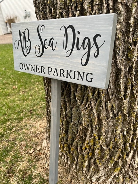 Wood Yard Stake | Your Words Here | Personalized Garden Stake | Flower Pot Sign | Gardener Gift Mom and Dad | Garden Decor