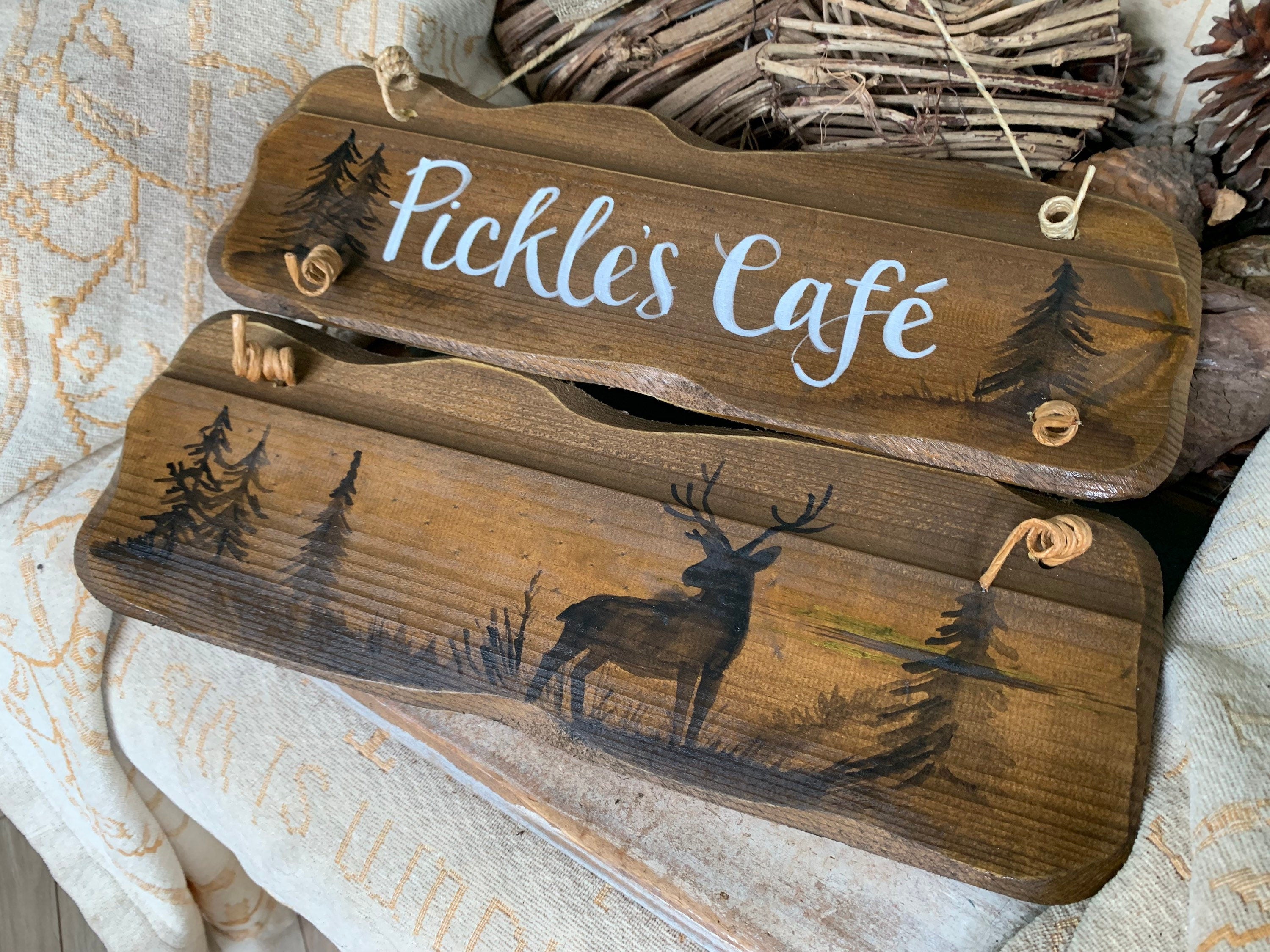 Custom Grandad's garden plaque. Unique birthday, anniversary & memorial gift. Trespassers will be composted sign. Handpainted custom sign