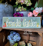 outdoor sign for home,outdoor sign personalize,family name sign personalized,custom garden sign,garden gift for mom,children's garden sign