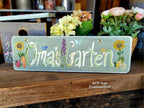 custom wood sign,garden sign personalized,garden sign wood,gift for gardeners,family name custom sign,children's garden sign,Moms garden
