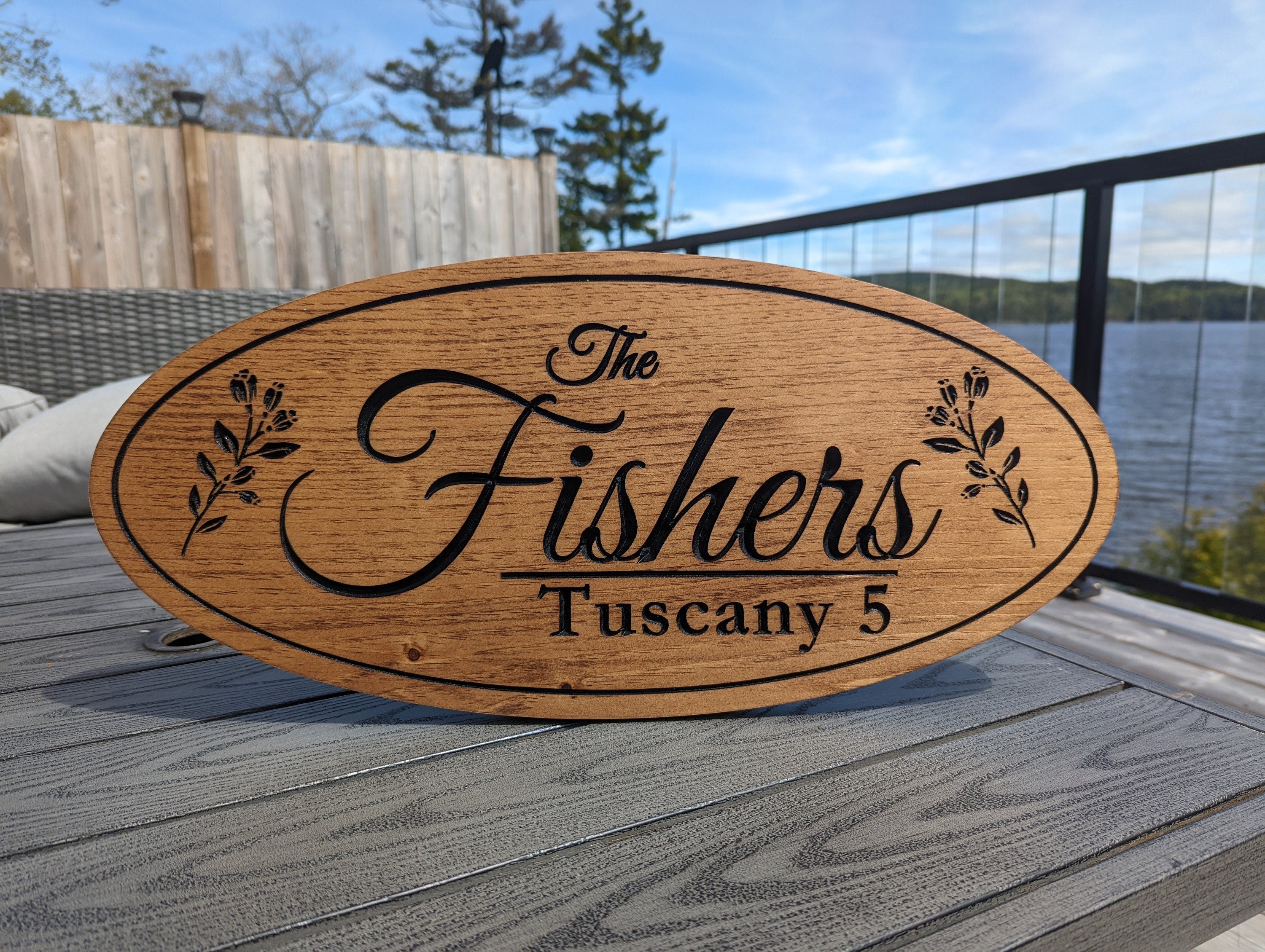 Custom Wood Signs, Outdoor Wooden Sign, Personalized Sign, Carved Wood Signs, Wooden Name Signs, Camping Signs, Address Sign