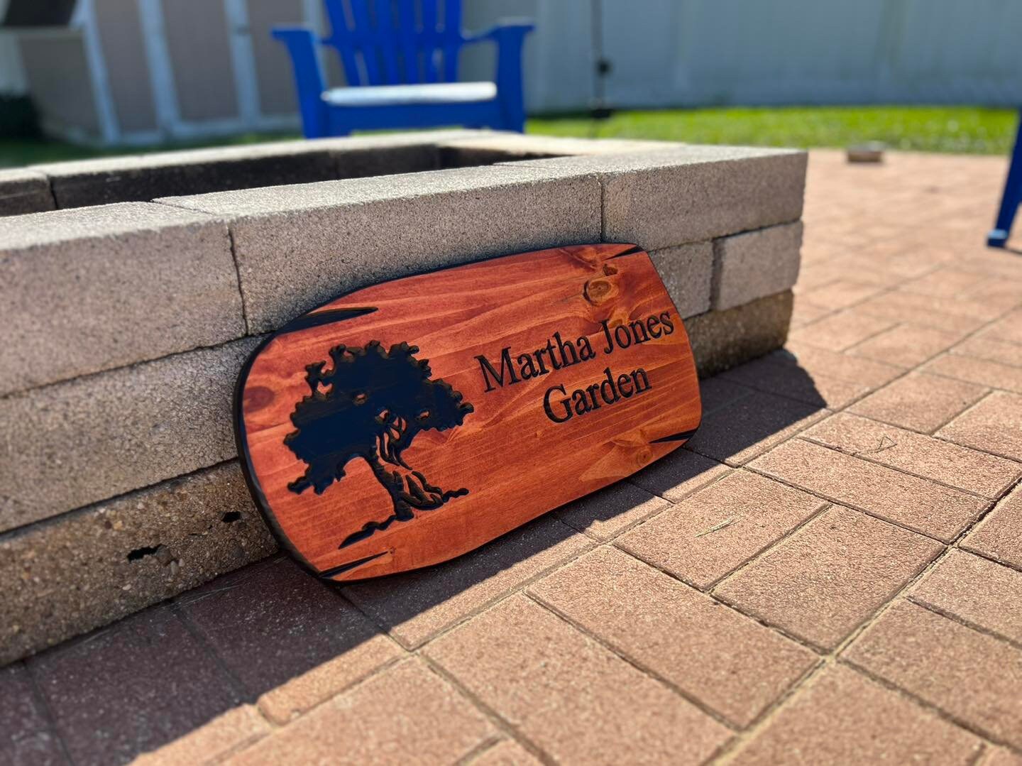 Outdoor Signs, Wooden Carved Cabin Sign, Garden Sign, Custom Wood Sign, Custom Camp Sign, Mountain Home, Personalized Rustic Home Sign