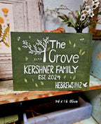 outdoor sign for home,outdoor sign personalize,family name sign personalized,custom garden sign,garden gift for mom,children's garden sign