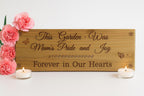 Forever in Our Hearts: Outdoor Memorial Sign for Mum