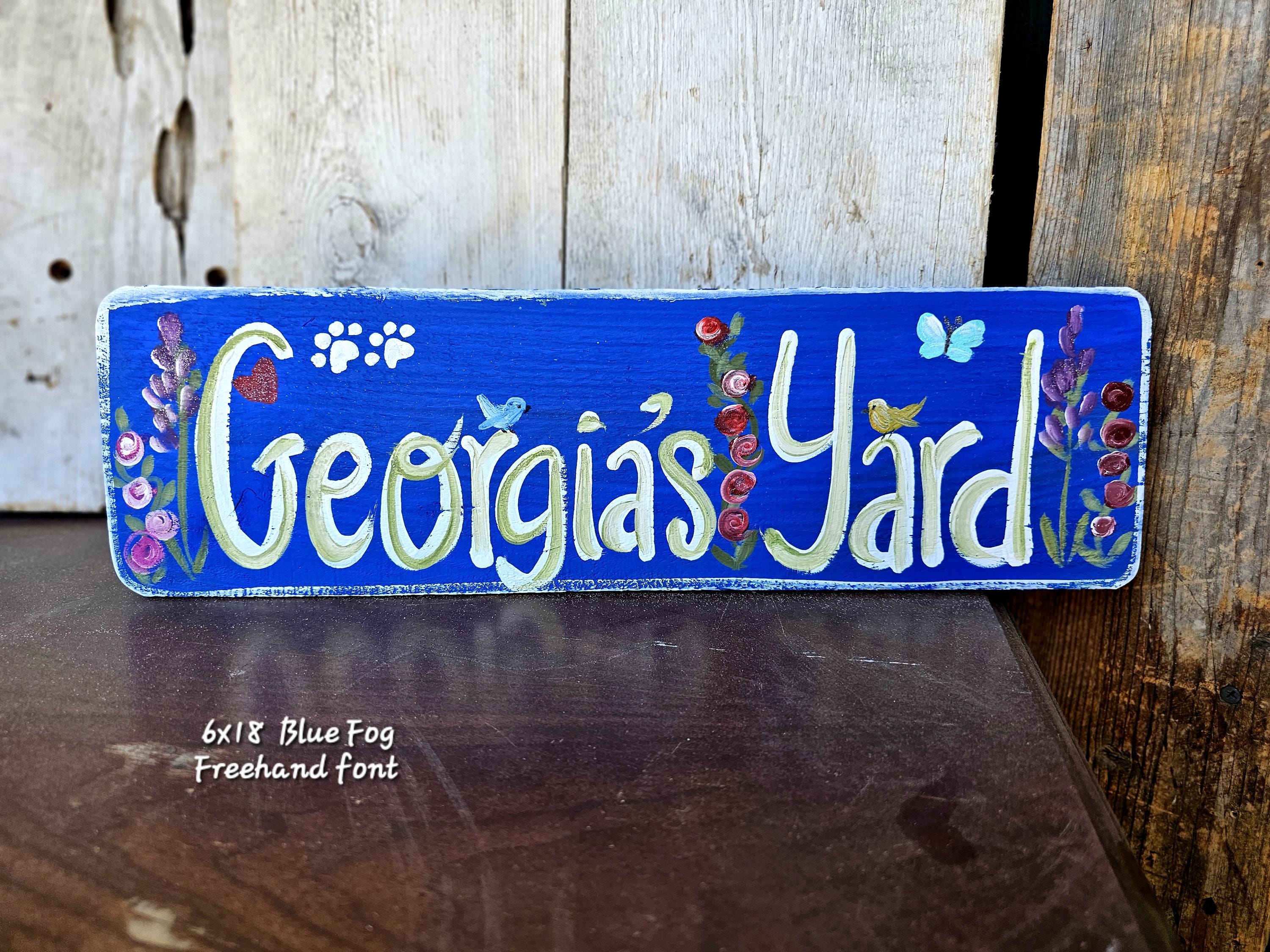 Outdoor Garden sign personalized,wooden garden sign outdoor,personalized gifts,birthday gift,business sign,custom wood yard sign,custom sign