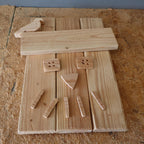 Handmade Reclaimed Wood Scarecrow Décor