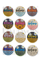 Floral Welcome Sign – Ideal Gift for Home Entry