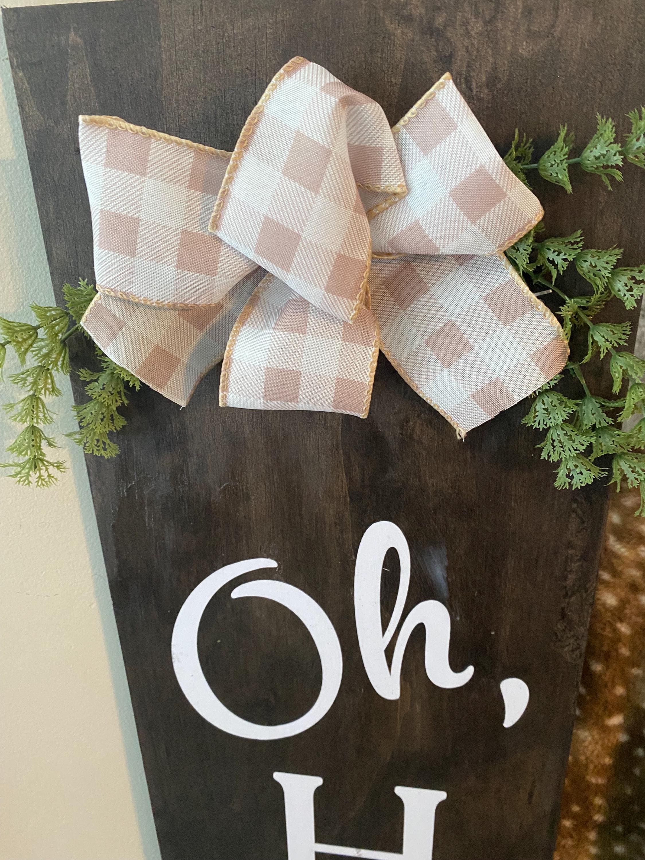 Rustic Welcome Porch Sign & Door Hanger