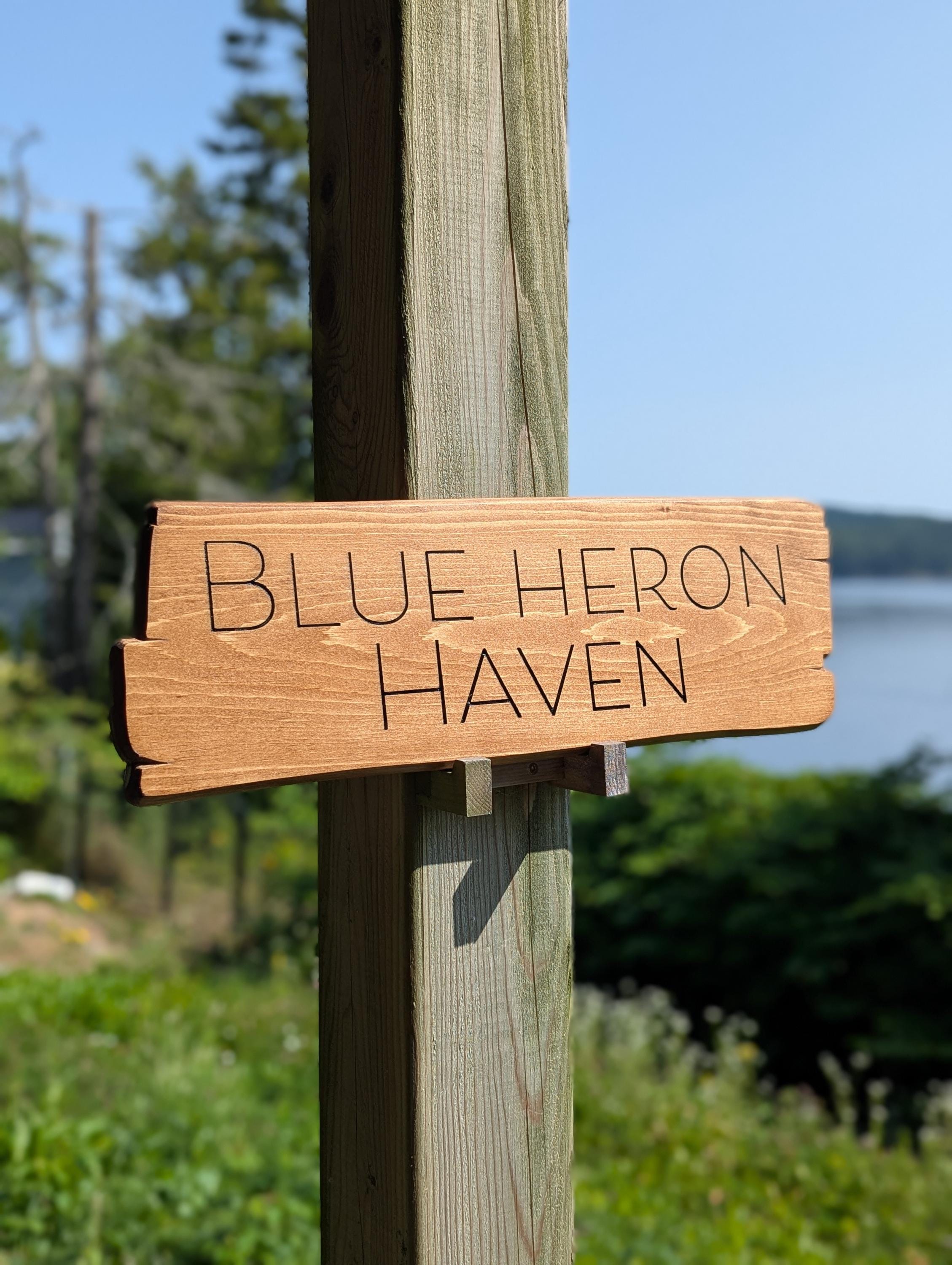 Personalized rustic carved outdoor sign, perfect for Home, Ranch, Cabin, Cottage, Street, Garden, Patio or Summer Camps