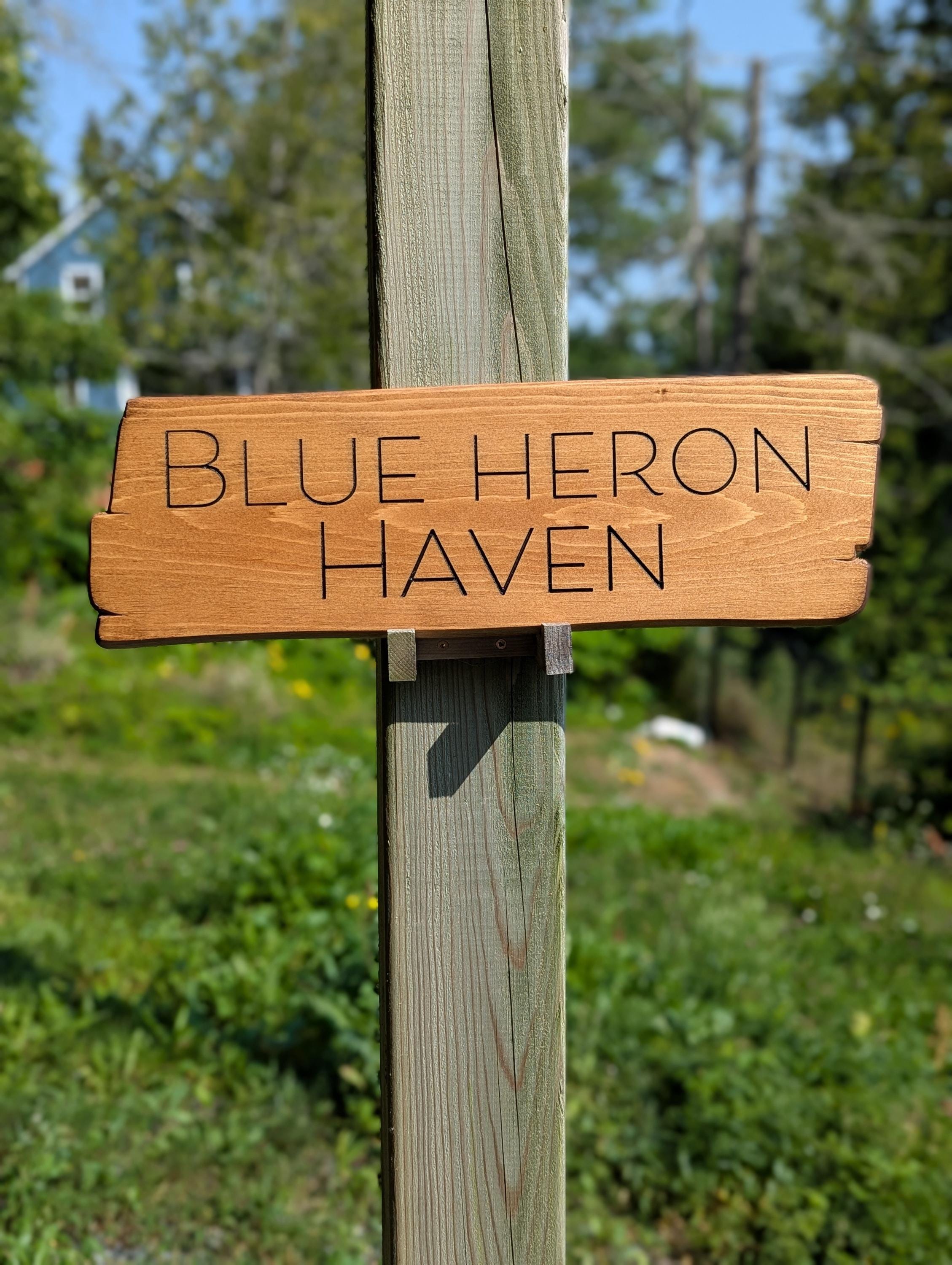 Personalized rustic carved outdoor sign, perfect for Home, Ranch, Cabin, Cottage, Street, Garden, Patio or Summer Camps