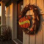 Layered Pumpkin Welcome Door Hanger
