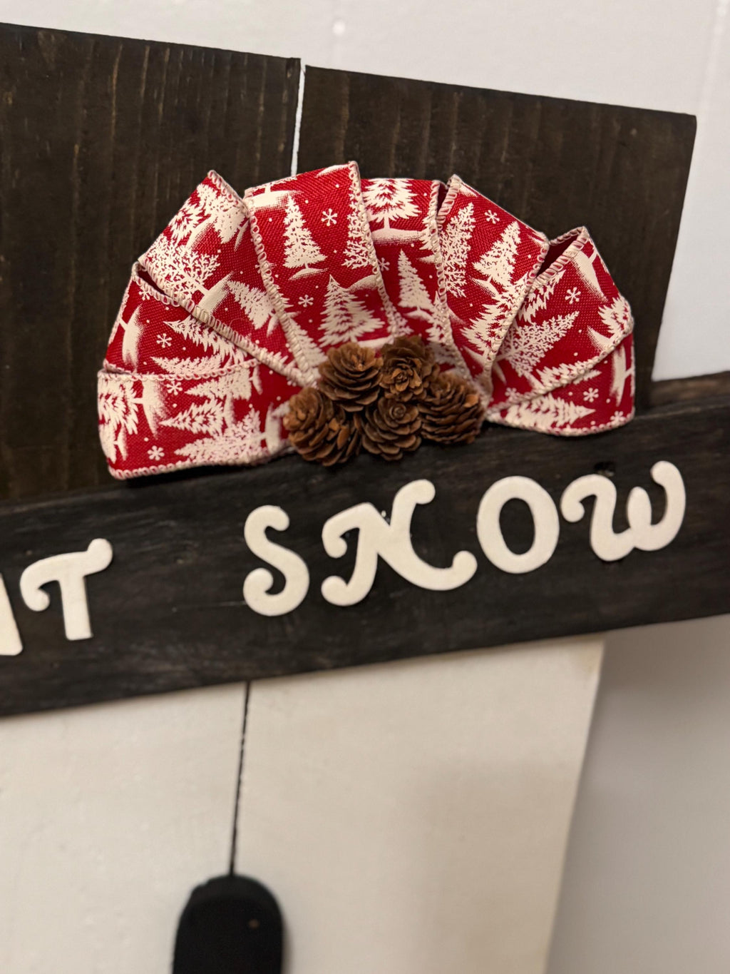 Reversible Snowman & Scarecrow Sign