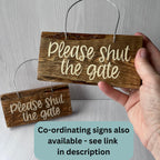 Beware of the Dog sign