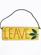 Hand Painted front door porch humorous